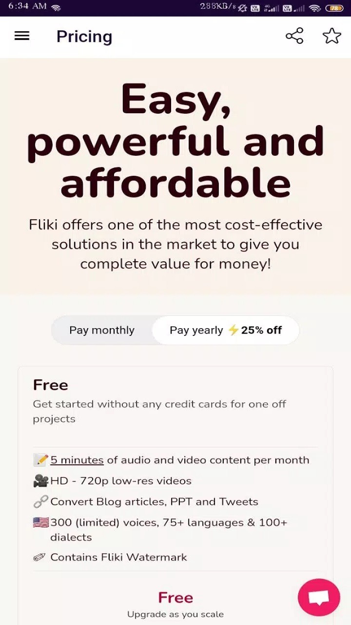 Fliki AI 3