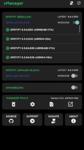 xManager Spotify 2