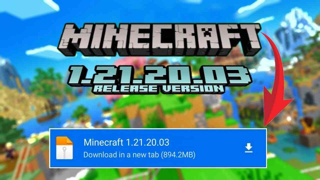 Minecraft 1.21.20.03
