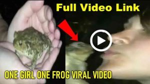 One Girl One Frog 1