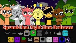 Sprunki Night Time 3