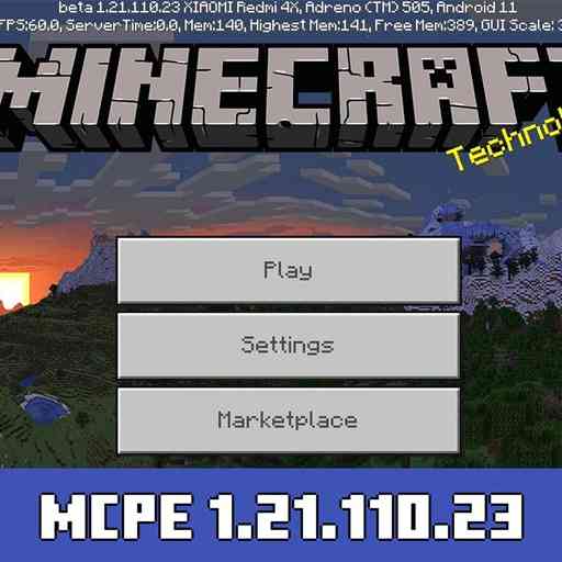 Minecraft 1.21.110.23